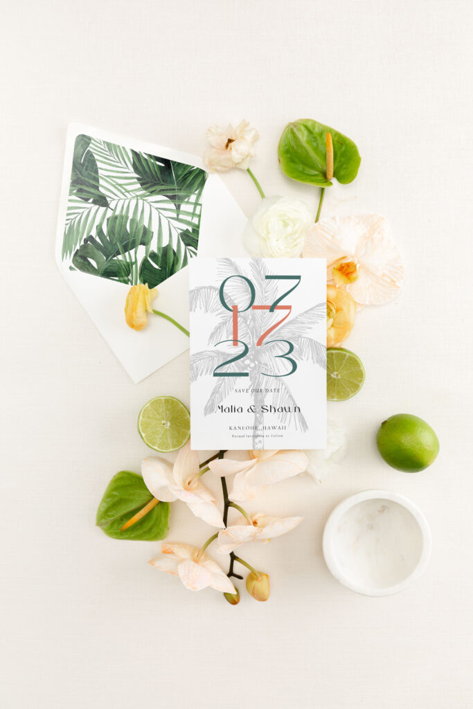 Tropical Destination Wedding Invitations